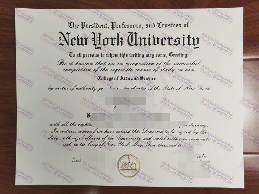 Make fake New York University Degree