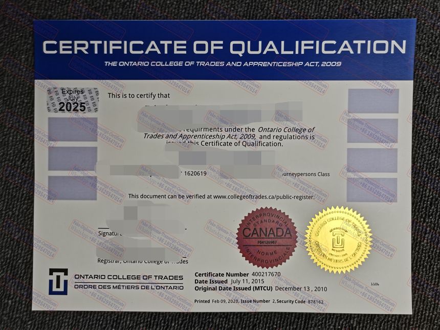 Make fake certificate of qualification Certificate