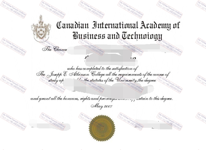 Purchase fake International Academy Business and Technology Degree