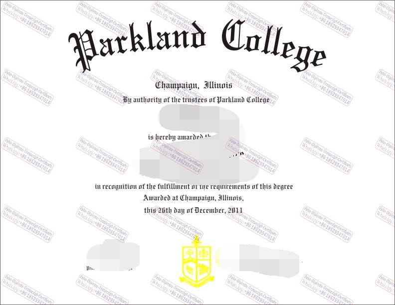 Purchase fake Parkland College Degree