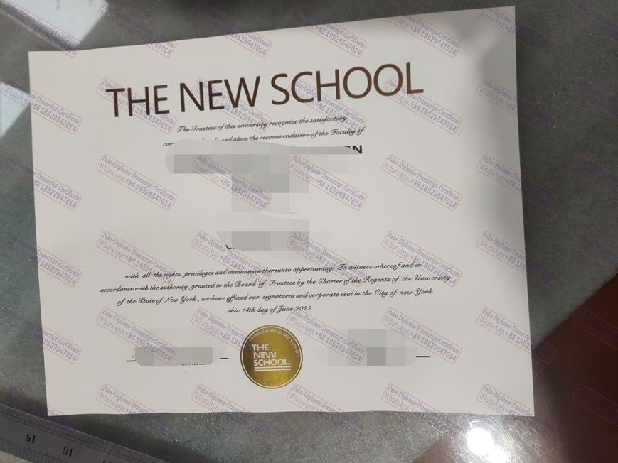 Purchase fake Parsons School of Design, The New School Degree