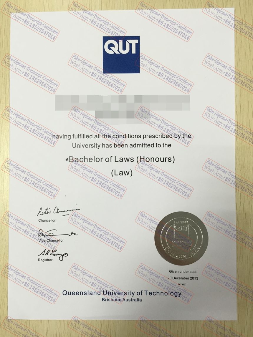 Purchase fake Queensland University of Technology (QUT) Degree