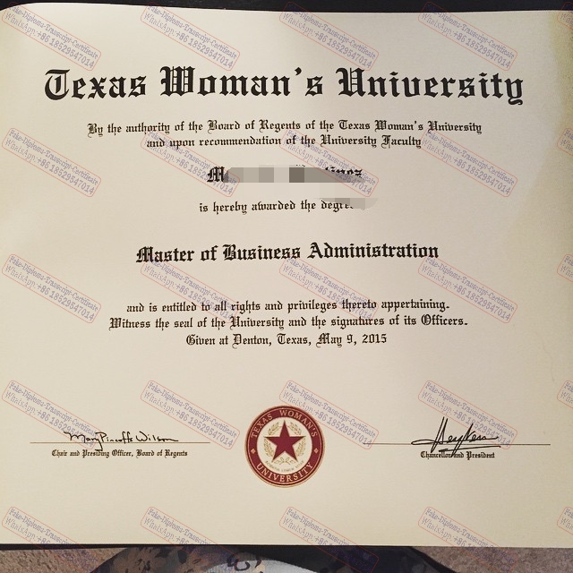 Purchase fake Texas Womans University Diploma