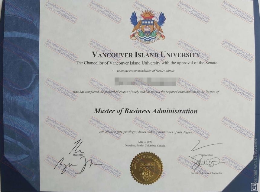 Purchase fake Vancouver Island University Degree