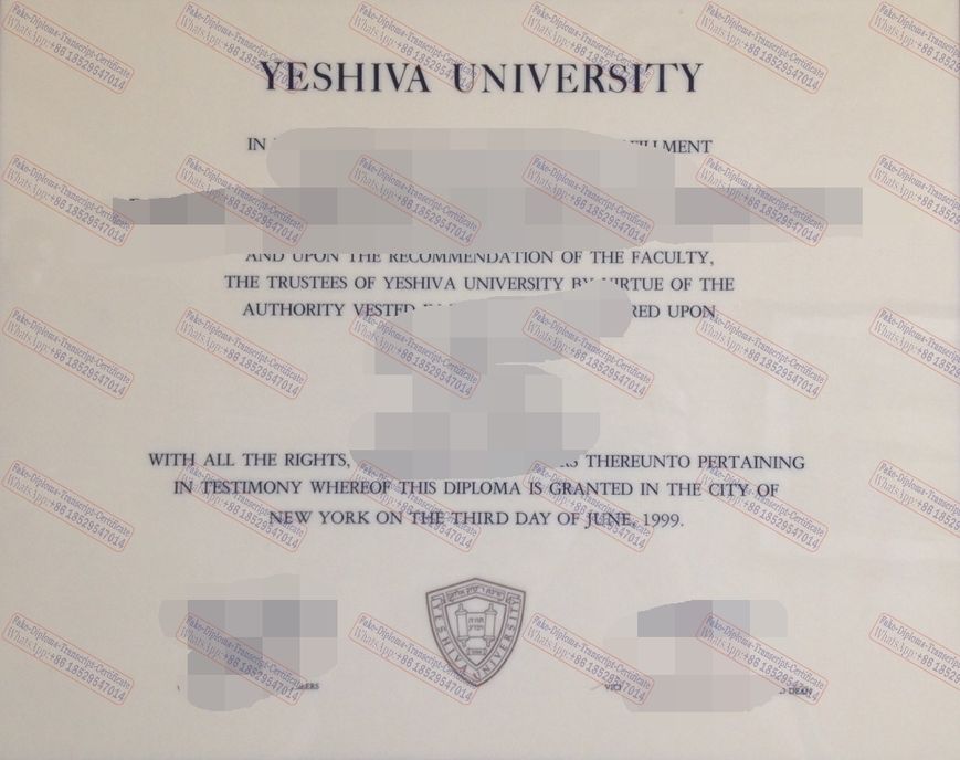 Purchase fake Yeshiva University Degree