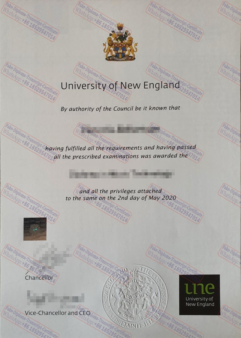 Purchase phony The University of New England Diploma