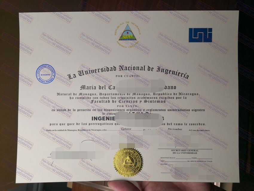 Purchase phony Universidad Nacional de Ingenieria Diploma