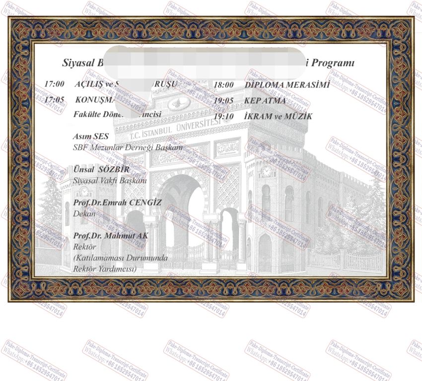 Purchase phony University of Mexico Diploma