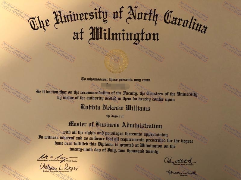 Purchase phony University of North Carolina at Wilmington Degree