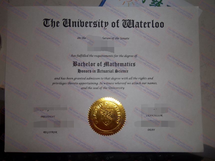 Purchase phony University of Waterloo Diploma