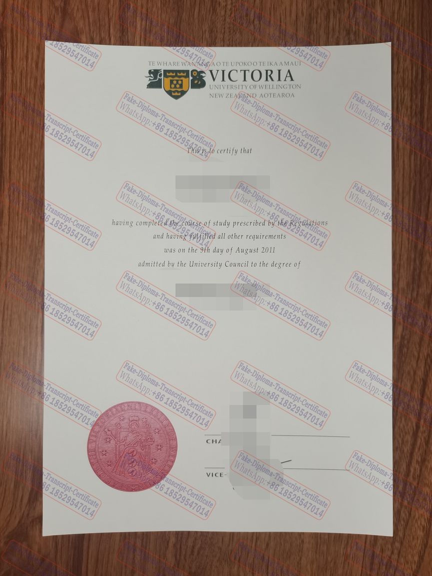 Purchase phony Victoria University of Wellington Diploma