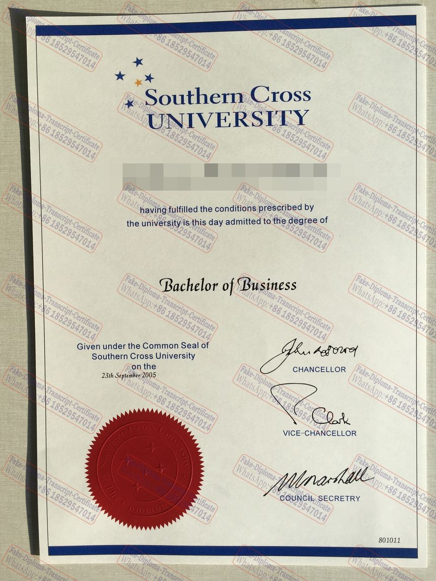 The best website to buy fake Southern Cross University Degree