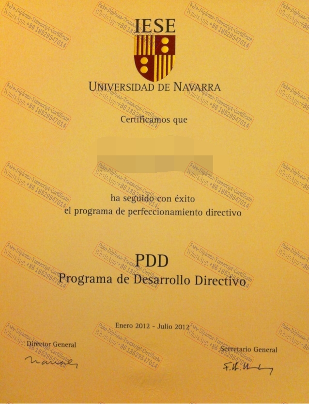 The best website to buy fake Universidad de Navarra Degree