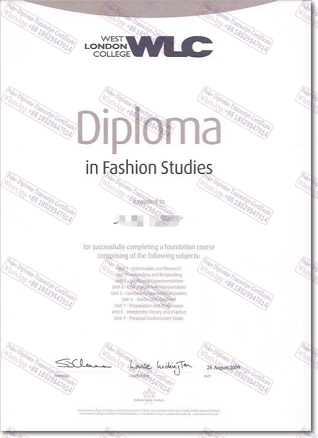 The best website to buy fake West London College Diploma