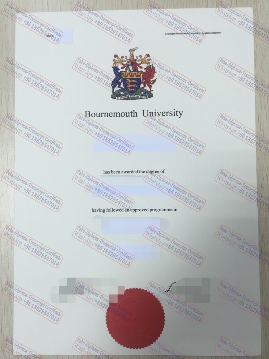 The steps to buy fake Bournemouth University Diploma