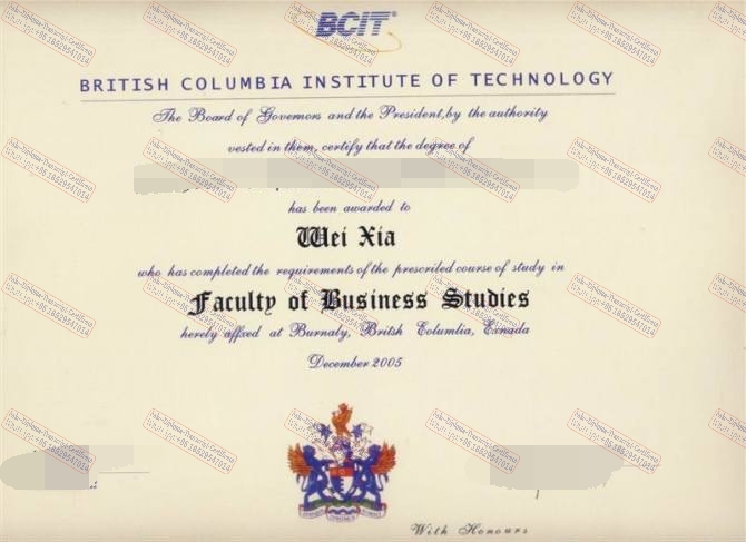 The steps to buy fake British Columbia Institute of Technology (BCIT) Certificate