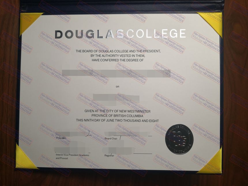 The steps to buy fake Douglas College Diploma