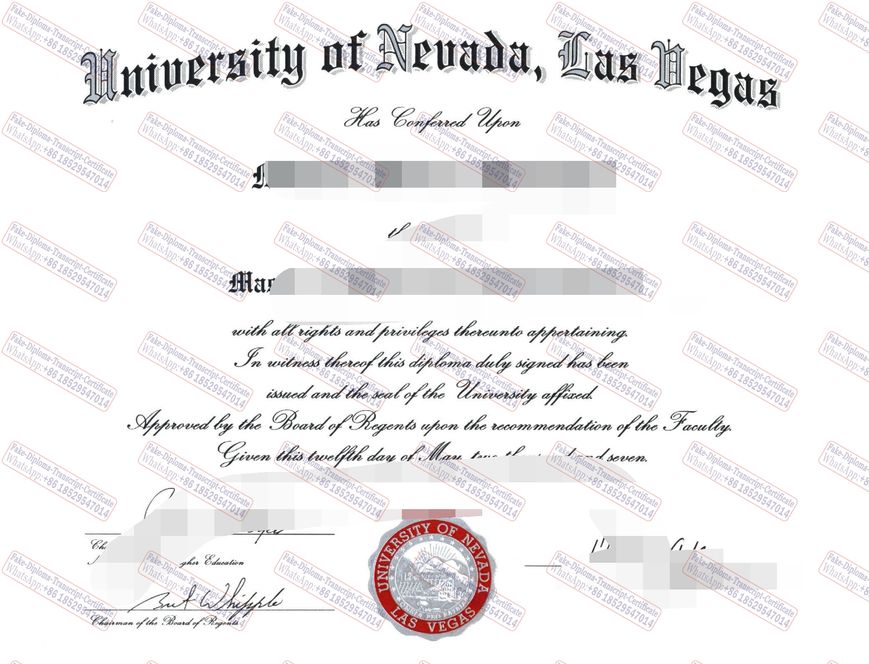 The steps to buy fake University of Nevada, Las Vegas Diploma