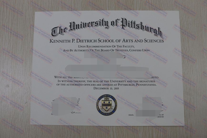 The steps to buy fake University of Pittsburgh Certificate