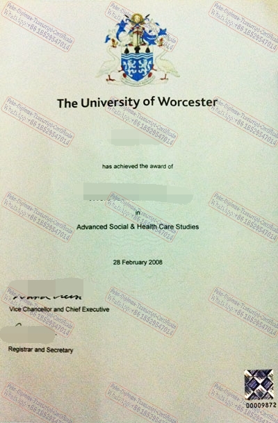 The steps to buy fake University of Worcester Degree