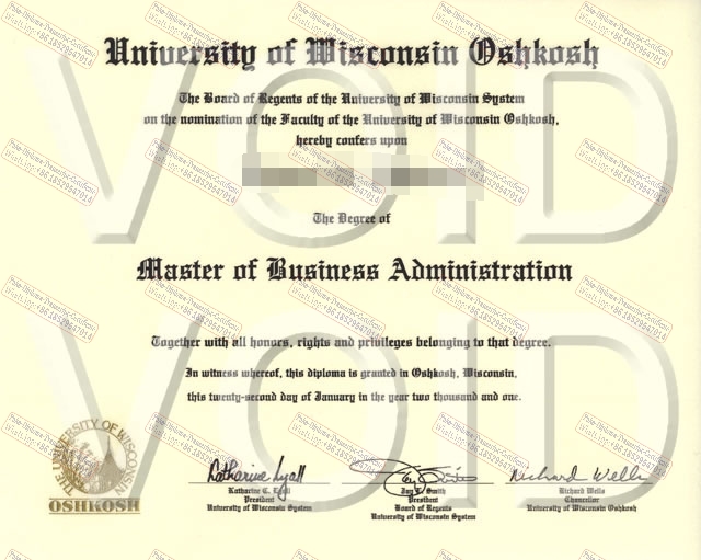 The steps to buy fake University of wisconsin oshkosh Degree